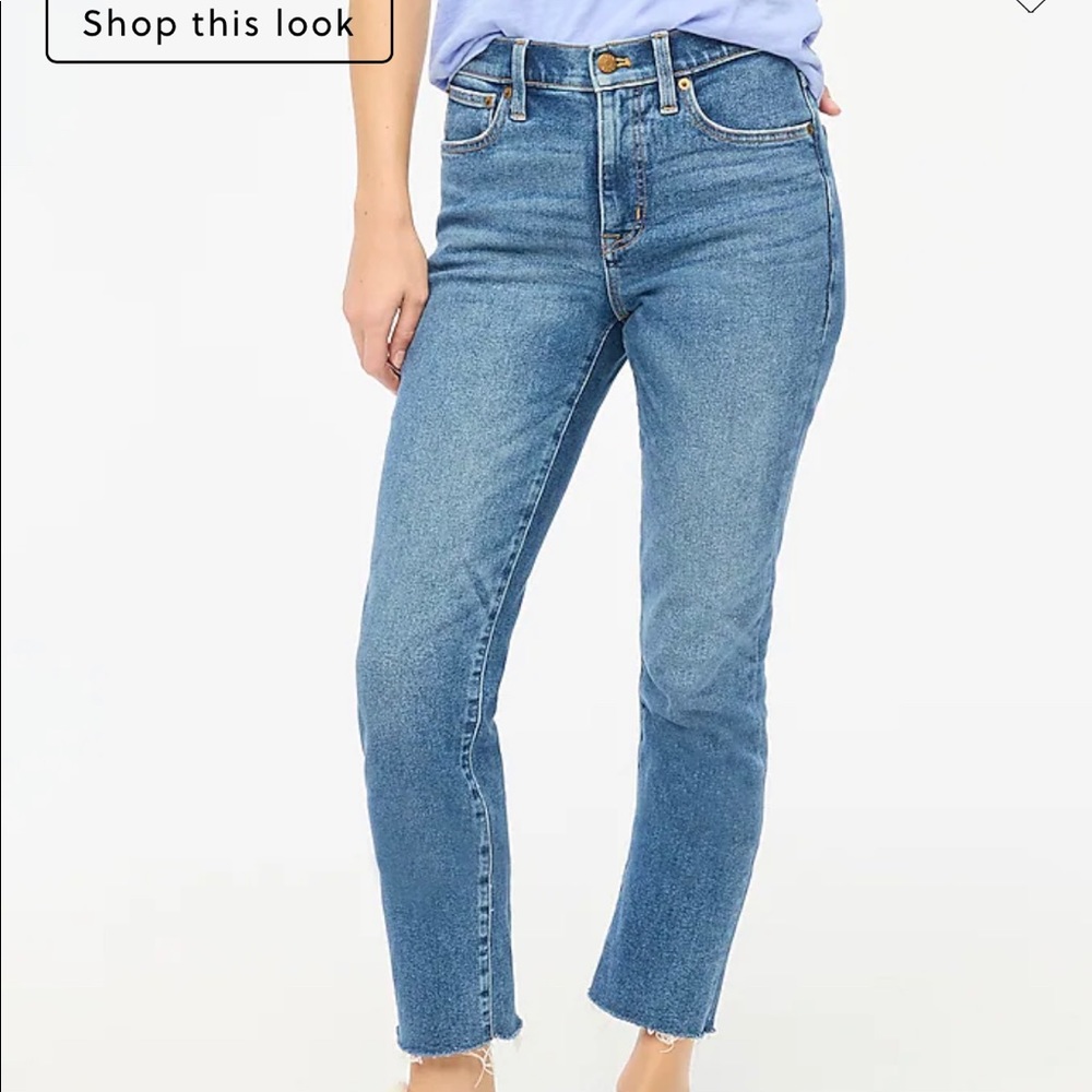 J Crew Essential Straight Jean